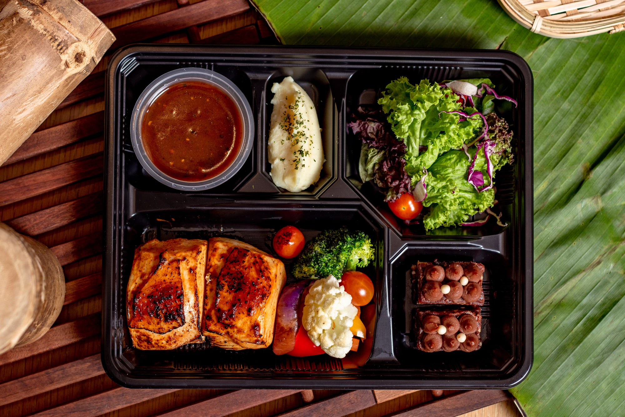 BBQ Chicken Breast Bento